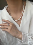 Baroque Freshwater Pearl Beads Chain Necklace