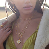 925 Silver Beans Water Drop Necklace Creative Texture Female