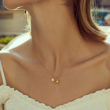 Sterling Silver Starfish Necklace for Women