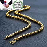 European Man Wedding Gift 24KT Chain Necklace NL33