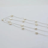 Baroque Freshwater Pearl Multicolor Long Necklace