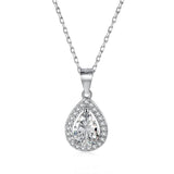 925 Silver Gemstone Pendant Necklace