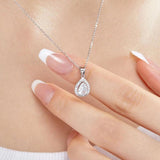925 Silver Gemstone Pendant Necklace