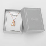925 Silver Peanut Necklace Pearl Pendant for Women