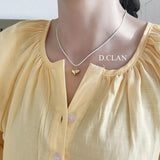 925 Silver Heart Pendant Stacking Necklace