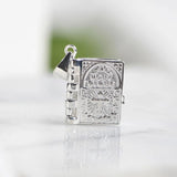 925 Silver Lord's Prayer Bible Pendant Necklace