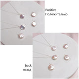 Baroque Pearl 925 Silver Choker Necklace Layer Pendant