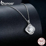 1CT Moissanite D VVS1 EX Necklace 925 Sterling Silver Diamond Pendant
