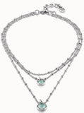 Stylish 925 Silver Pendant Necklace Jewelry