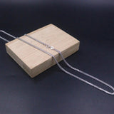 925 Silver Necklace 1.6mm Wheat Link 20in Chain