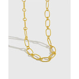 SHANICE 925 Sterling Silver INS Tattoo Choker Stretch Necklace