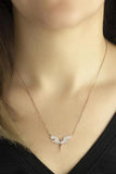 Archangel Michael Necklace Guardian Angel Wings Jewelry