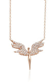 Archangel Michael Necklace Guardian Angel Wings Jewelry