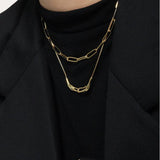 925 Silver Cross Wing Pendant Necklace Choker Women Gift