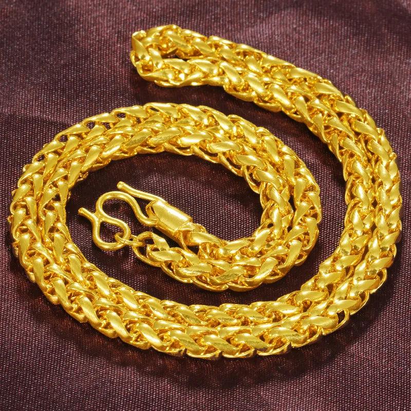 18K Filled Not Fade Forever Necklace for Men