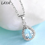 Vintage Amethyst Pendant Necklace 925 Silver