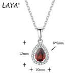 Vintage Amethyst Pendant Necklace 925 Silver