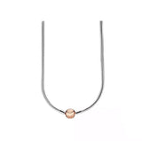 925 Sterling Silver Snake Chain Necklace with Clasp for Women