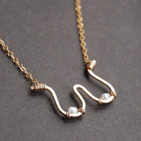 Boobs Necklace 925 Silver Choker Natural Pearl Pendants Boho Collier Femme Kolye