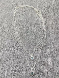925 Round Sapphire Jewelry Electroplated by UNOde50
