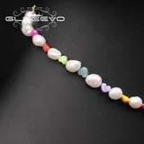 Heart-Shaped Natural Pearl Necklace Korea Accessories