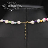 Heart-Shaped Natural Pearl Necklace Korea Accessories