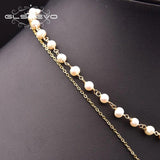 Freshwater Baroque Pearl Double-Layer Necklace Wedding Party Gift