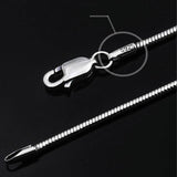 925 Silver Snake Chain Necklace Original S925 Thai Vintage