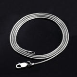 925 Silver Snake Chain Necklace Original S925 Thai Vintage