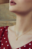925 Silver Mouse&Fish Necklace Women Plated Pendant Bead Necklaces