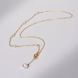 Freshwater Pearl Necklace Choker Fine Jewelry Party Gift For Women