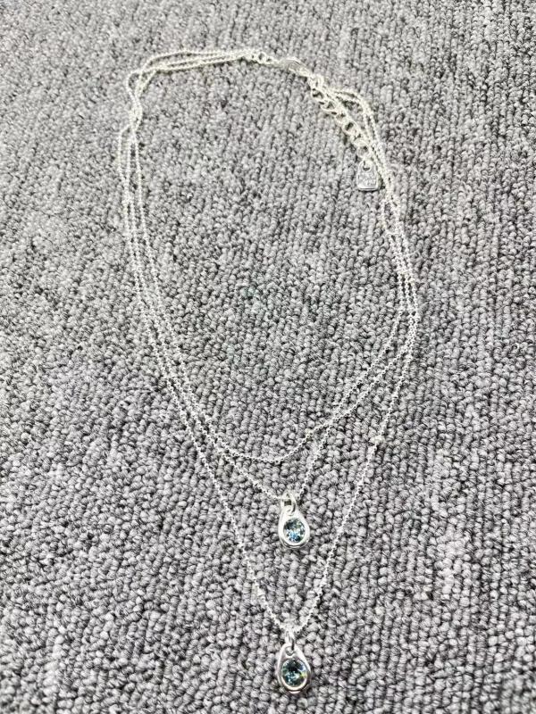 925 Round Sapphire Jewelry Set