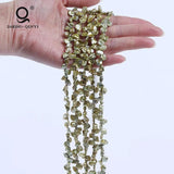 Green Freshwater Pearl Strands Bulk