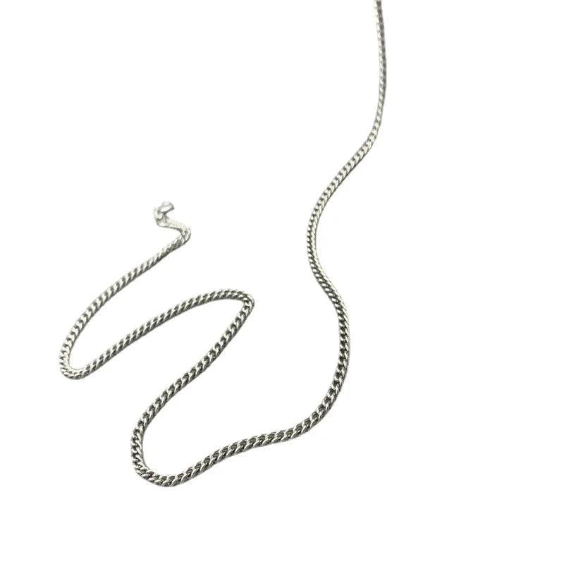 2mm Thick S925 Sterling Silver Necklace Snake Chain
