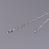 2mm Pure Silver Weave Necklaces for Women Men Thai Silver Retro Jewelry
