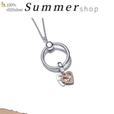 100% 925 Sterling Silver Fits Original Pandora Charm DIY Necklace Gifting