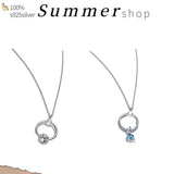 Sterling Silver Fits Pando Charm Classic DIY Neckle Charm