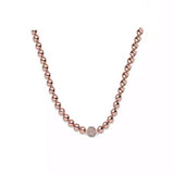 925 Silver Buddha Bead Pendant Necklace DIY Jewelry S925 Women's