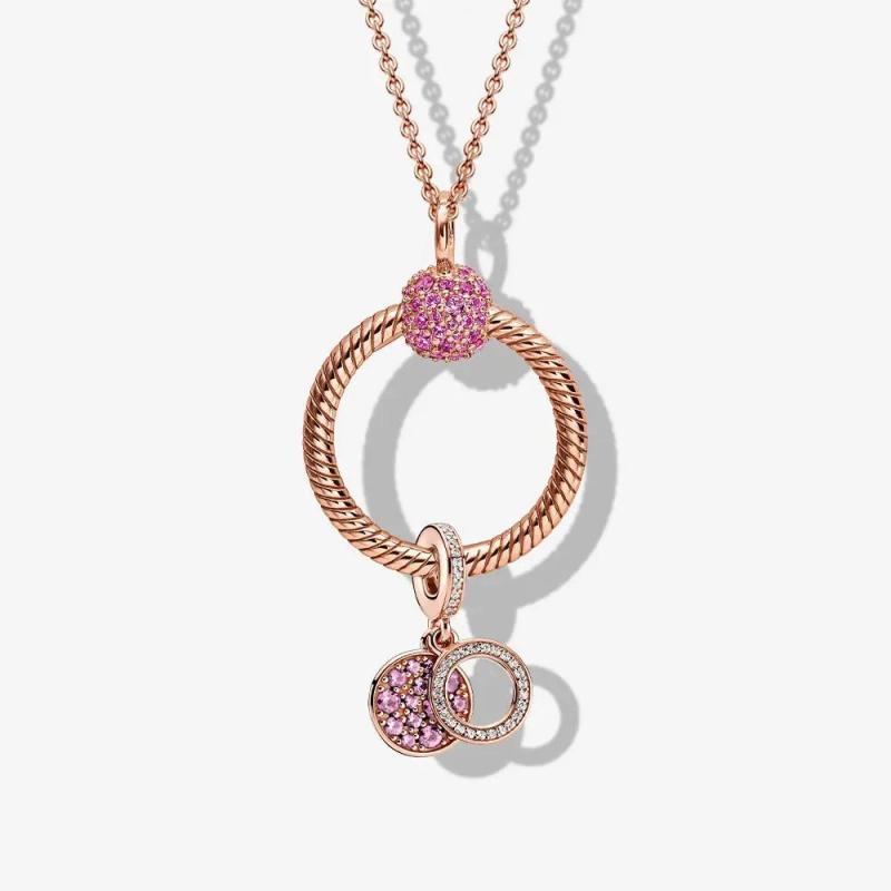 925 Silver Charm for Women Necklace DIY Gifting