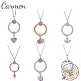 925 Silver Charm for Women Necklace DIY Gifting