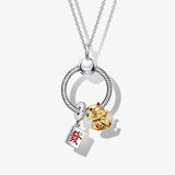 925 Silver Charm for Women Necklace DIY Gifting
