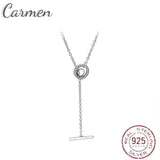 925 Silver Hearts Pendant Clear Cubic Zirconia Necklace