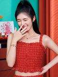 Chinese Style 925 Silver Rabbit Ingot Necklace Set Women Jewelry