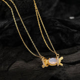 S925 Sterling Silver Zircon Candy Necklace