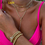 925 Silver Open Link Chain Choker Necklace