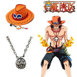 Pirate King Ace Necklace Demon Fruit Pendant Original Burnt Fruit Necklace