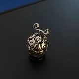 Pirate King Ace Necklace Demon Fruit Pendant Original Burnt Fruit Necklace