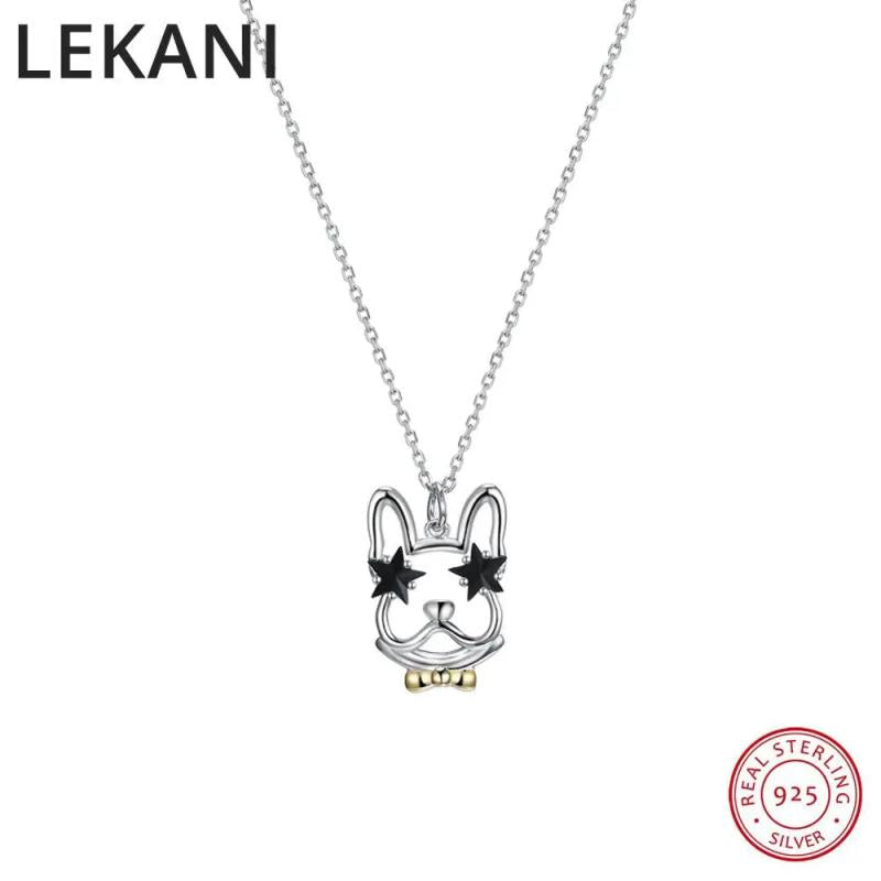 Dog Pendant Necklace Crystals From Austria For Women Party Wedding