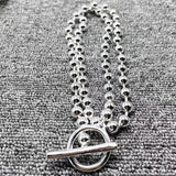 UNOde50 Electroplated 925 Silver Ring Necklace Jewelry Gift