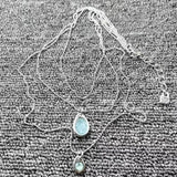 U NOde50 High Electroplated Silver Pendant Necklace Jewelry Gift
